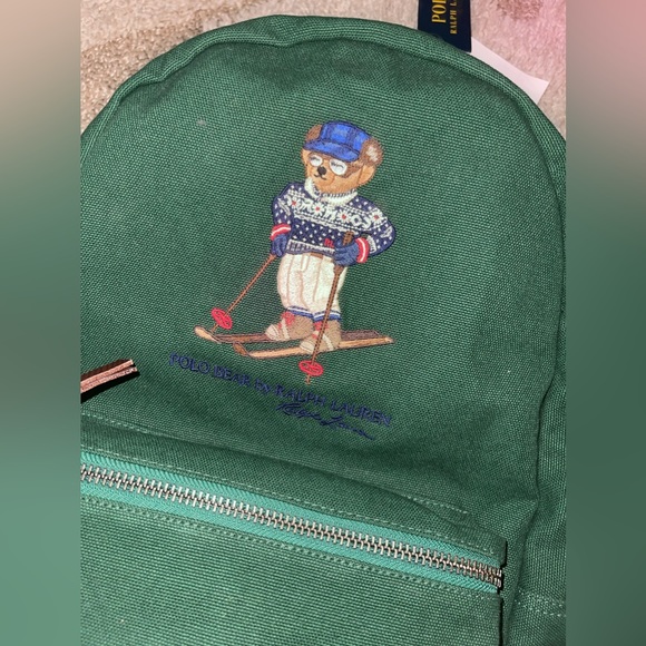 Green Backpack — Polo Bear By Ralph Lauren - Picture 6 of 16